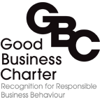 Logo: GBC - Good Business Charter - Recognition for Responsible Business Behaviour