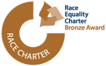 Logo: Race Charter - Race Equality Charter Bronze Award